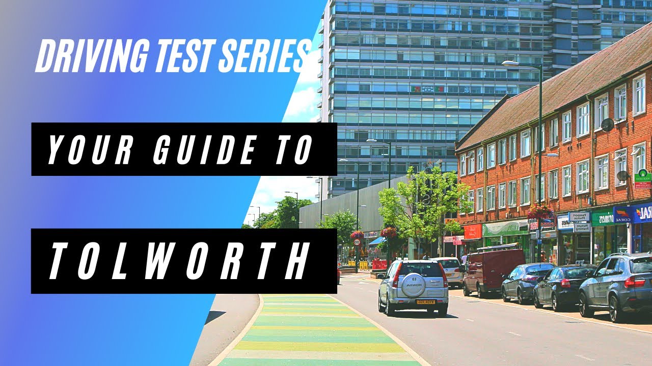 Driving Test Route Walkthrough at Tolworth Driving Test Centre
