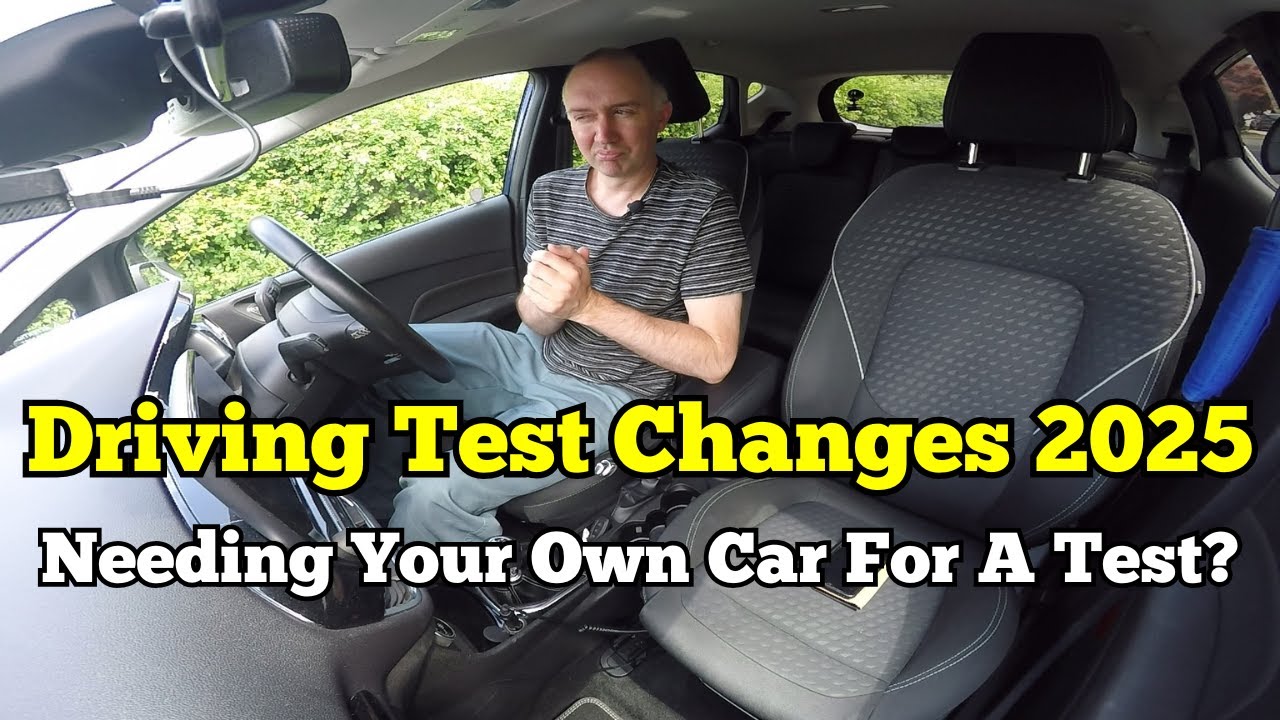 New driving test rules 2025