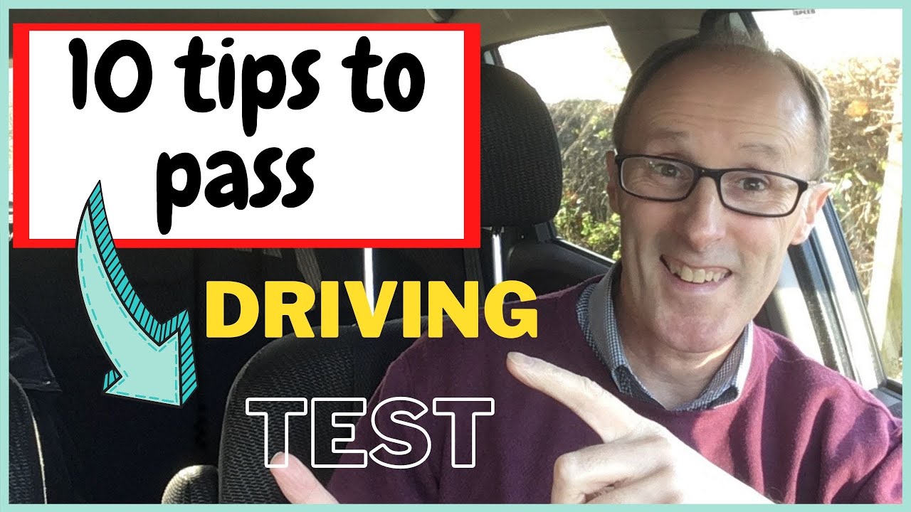 10 tips to pass the UK DRIVING TEST!
