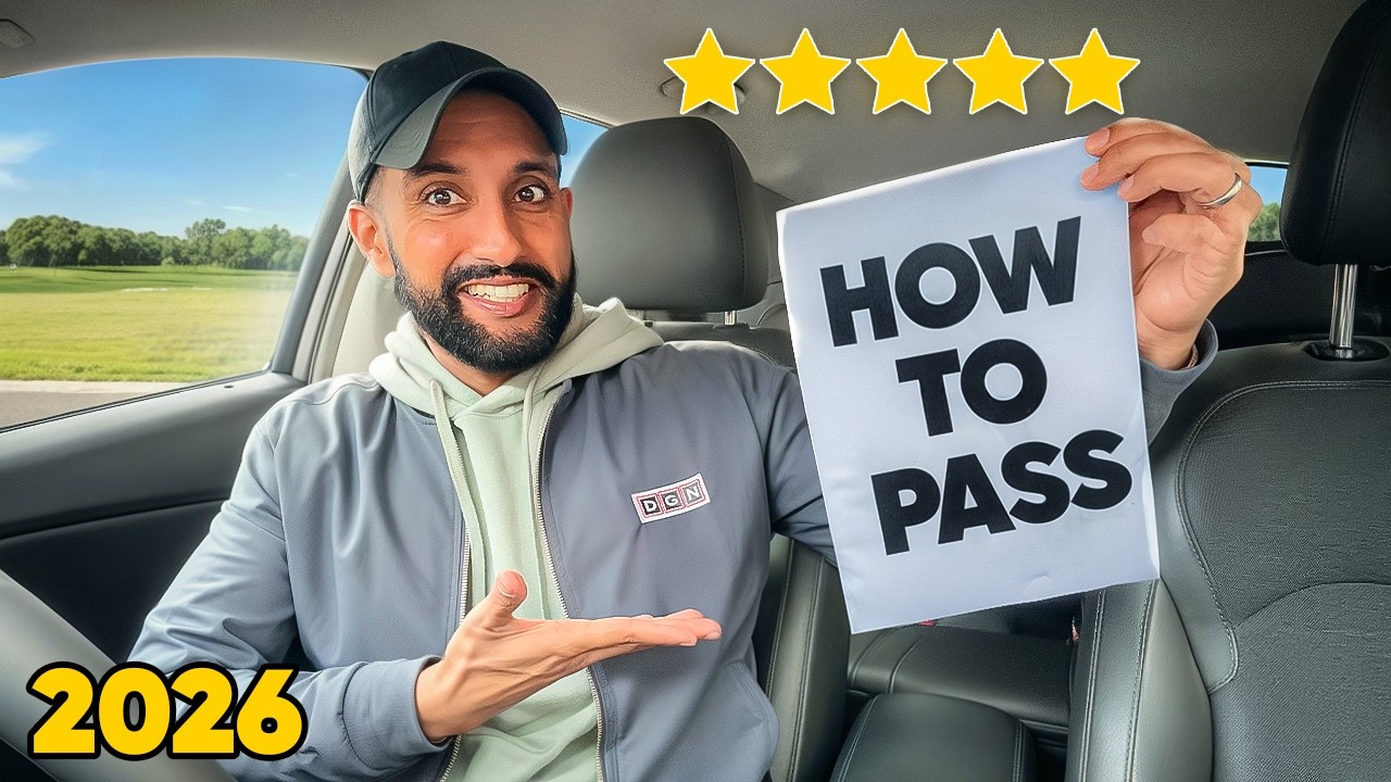 How to Drive and Pass a Driving Test | WHAT EXAMINERS LOOK FOR IN 2026