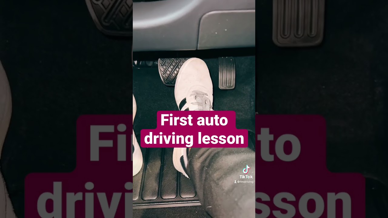 First ever automatic driving lesson #drivingschool #auto #bmw #audi