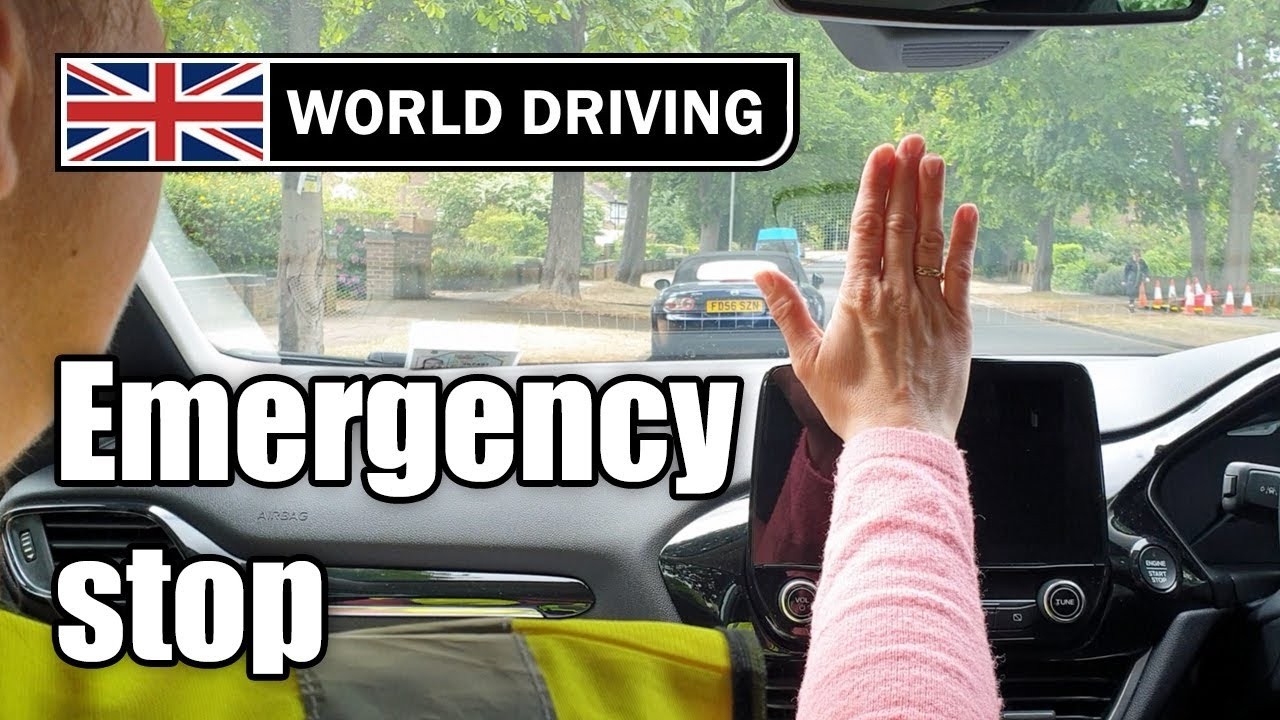 How To Do an Emergency Stop - 2026 Driving Test