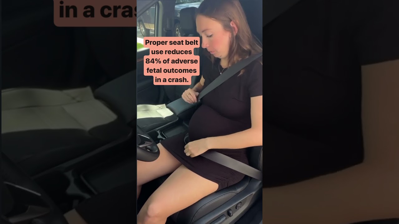 Safe driving while pregnant