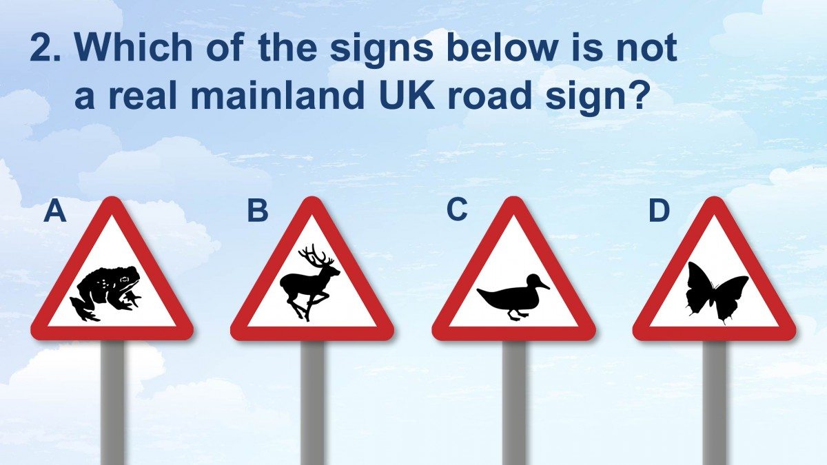 Road Signs Quiz2