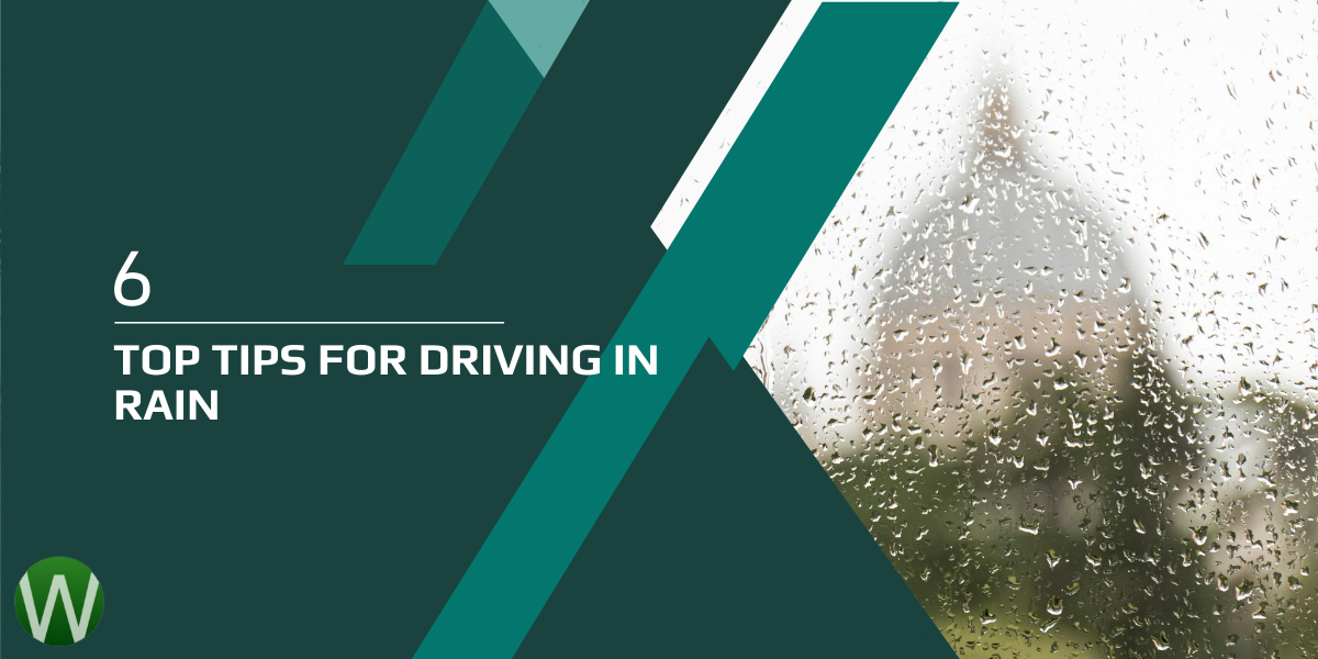 6 Top Tips for Driving in Rain
