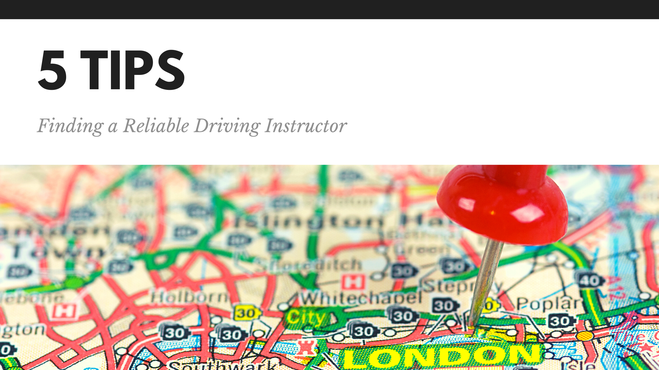 5 Tips for Finding a Reliable Driving Instructor