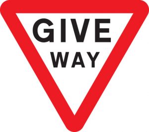 Give Way Signs