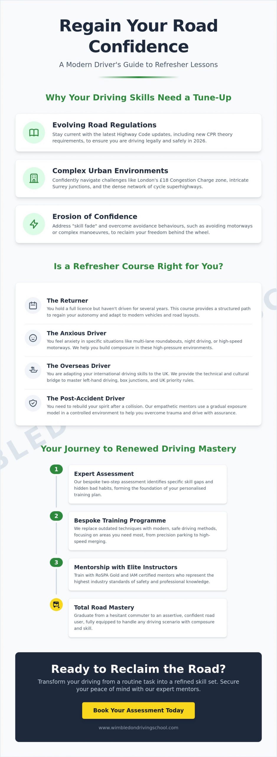 Refresher Driving Lessons Near Me: Regain Your Road Confidence in 2026