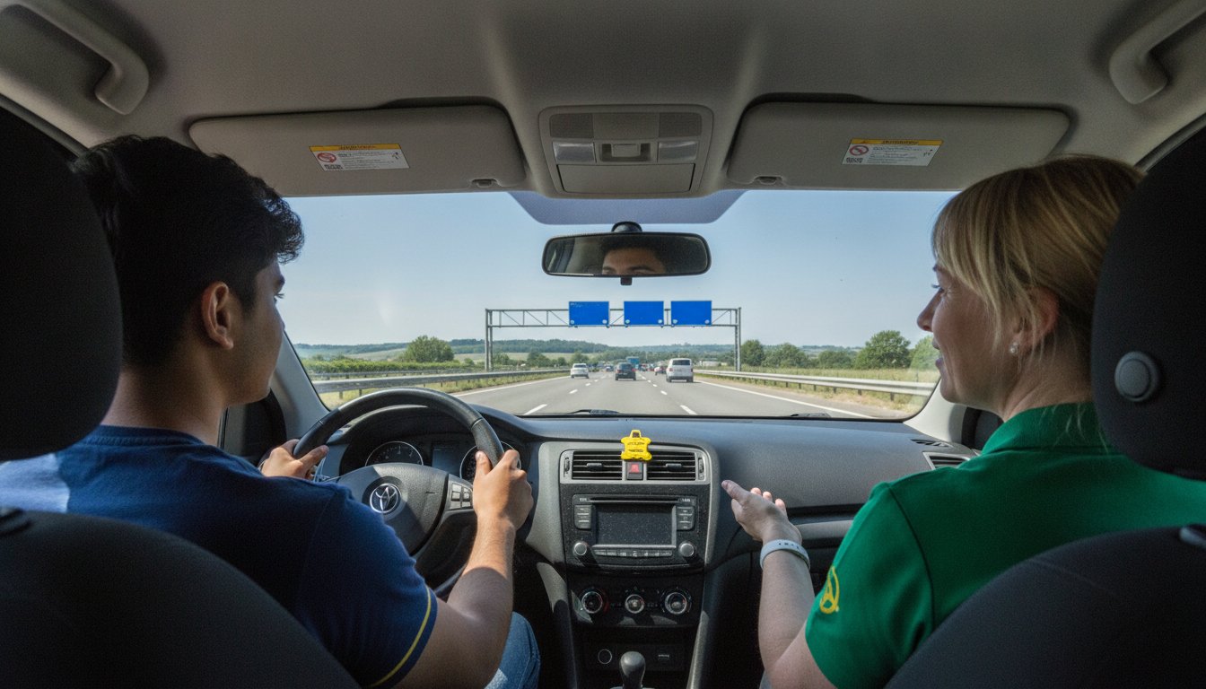 Motorway Driving Lessons for New Drivers in Middlesex: Master the M25 and M4