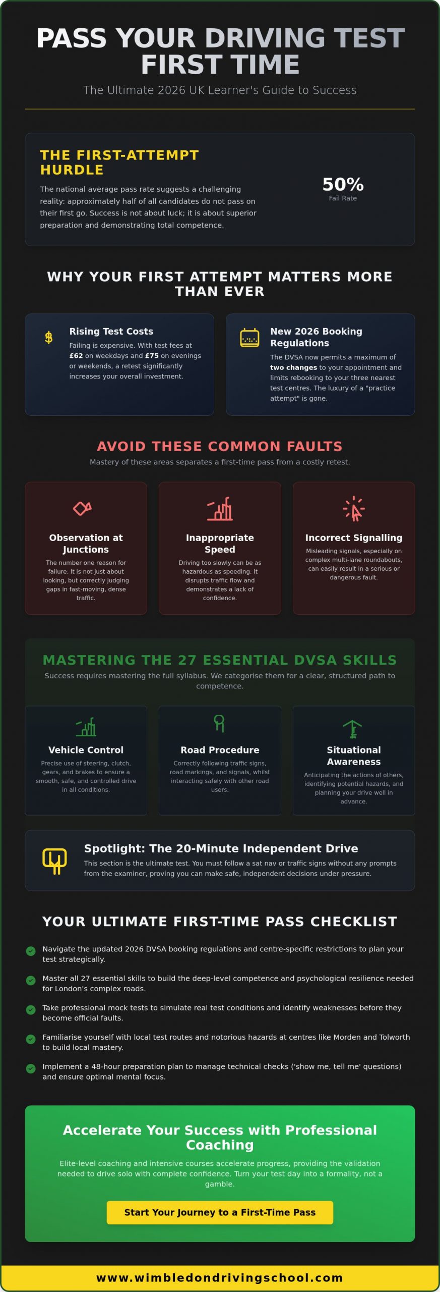 Pass Driving Test First Time Tips: The Ultimate 2026 Success Checklist