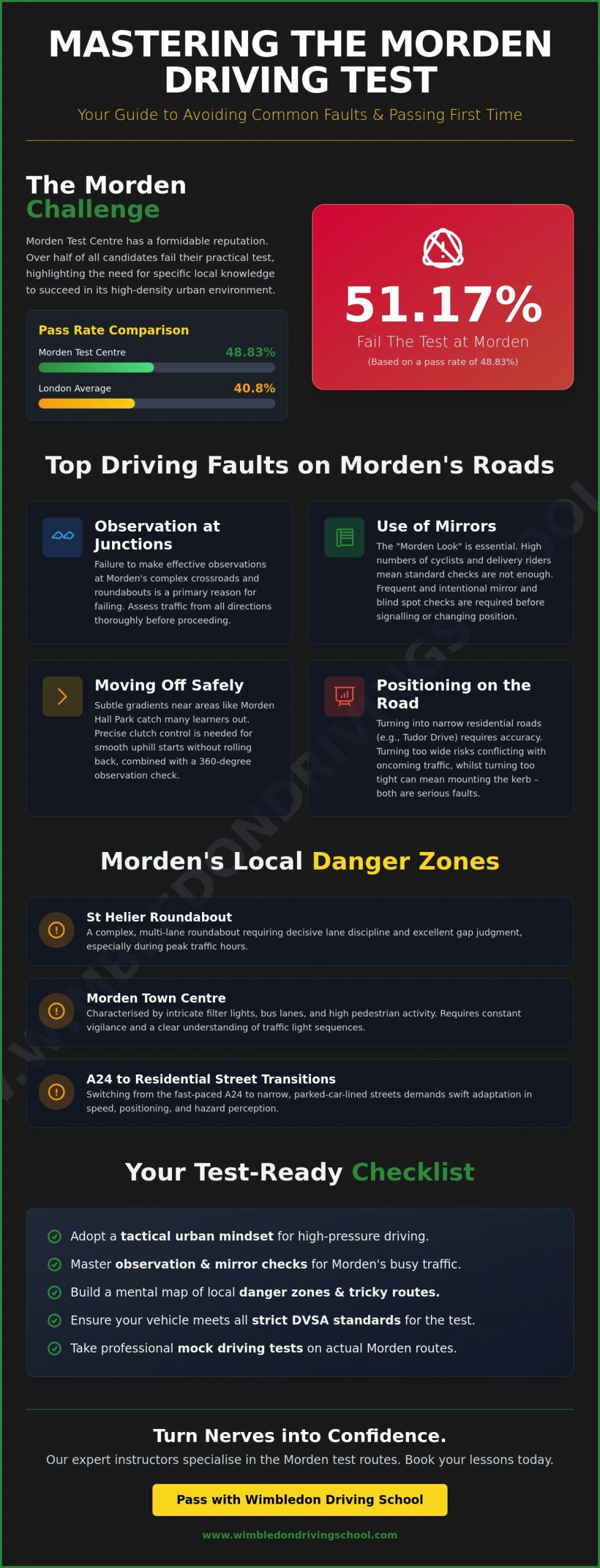Common Driving Test Mistakes in Morden: Your 2026 Guide to Passing First Time