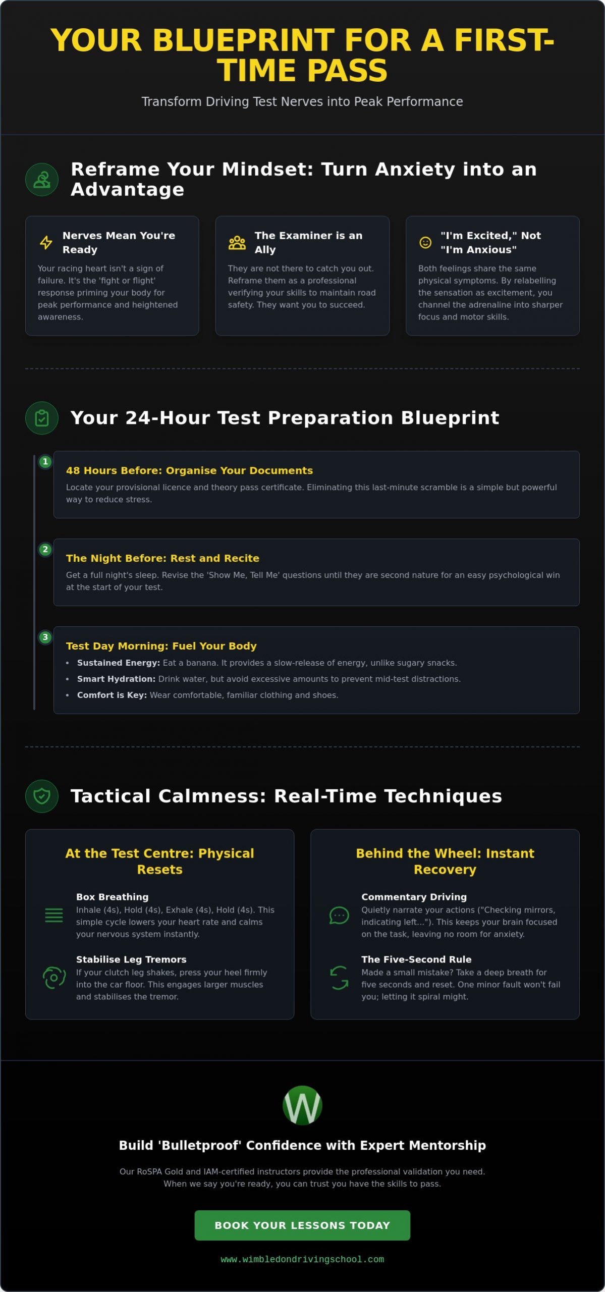 Driving Test Day Nerves Tips: How to Stay Calm and Pass in 2026