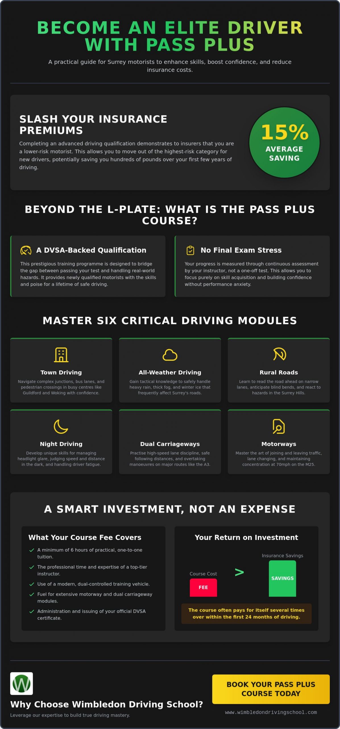 Pass Plus Course Cost in Surrey: A 2026 Guide to Advanced Driving ROI