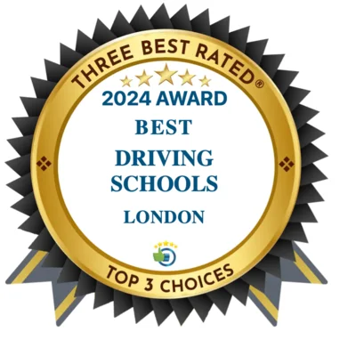 ThreeBestRated Best Driving School in London 2024 award