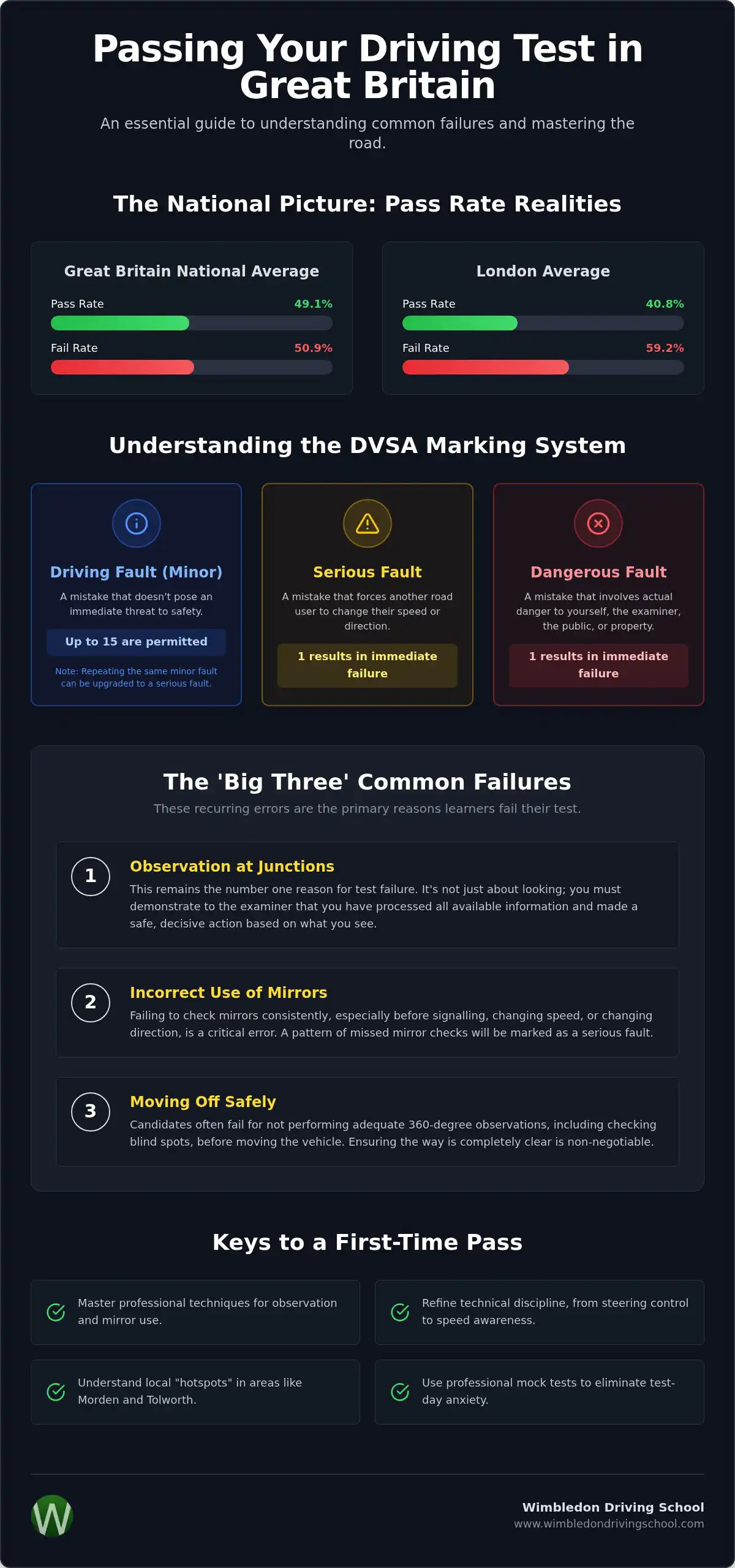 Common Driving Test Failures 2026: Avoid These Mistakes to Pass First Time