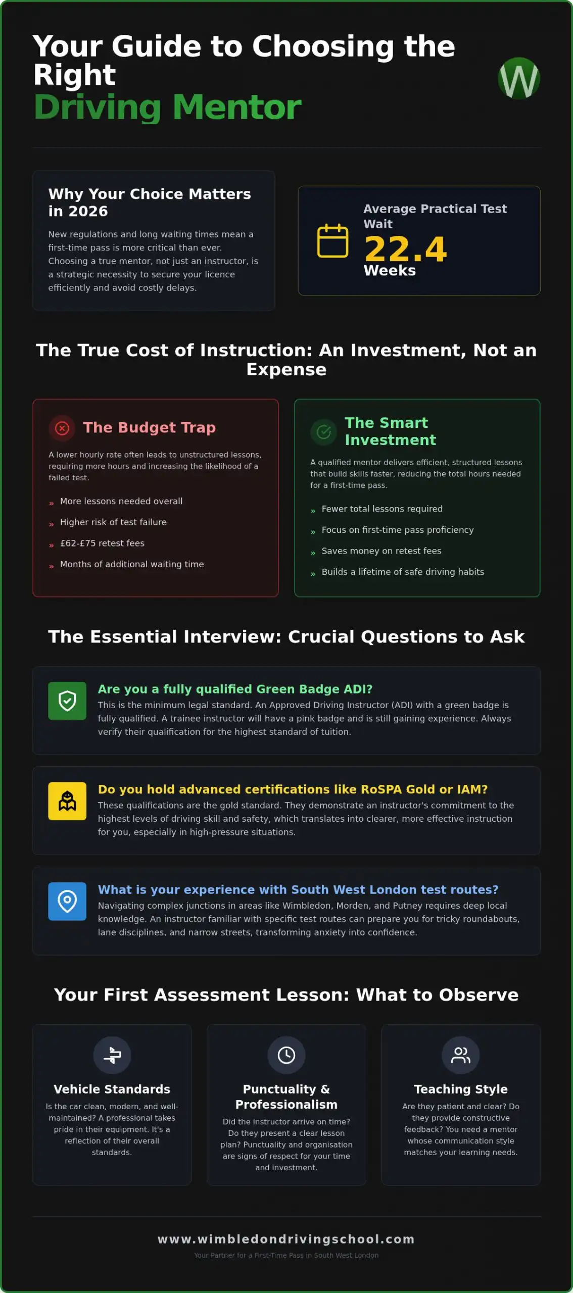Questions to Ask Your Driving Instructor: 2026 Guide