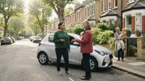 Driving lessons for new parents in London with flexible pickups