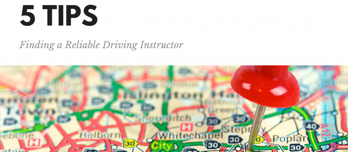 5 Tips for Finding a Reliable Driving Instructor